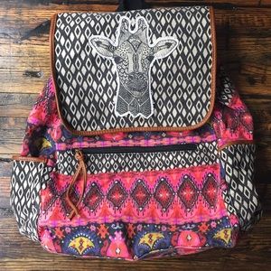Giraffe Multicolor Mossimo Backpack